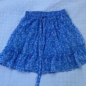 sienna sky blue skirt